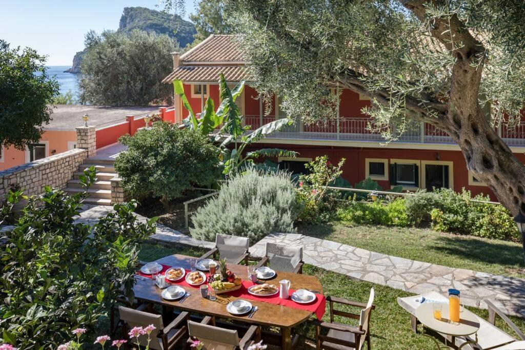 Villa Anthoussa In Palaiokastritsa Esterno foto